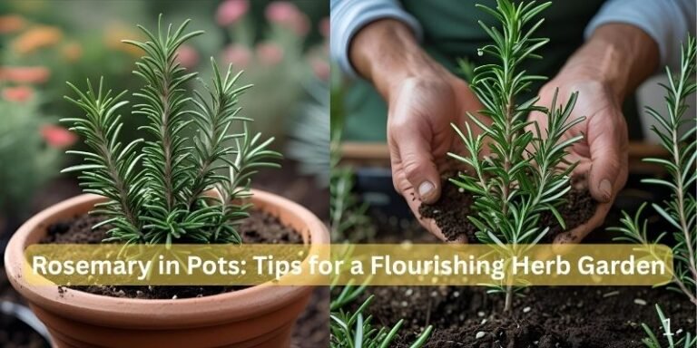 How to Grow Rosemary in Pots